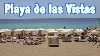 Playa de las Vistas beach in Tenerife