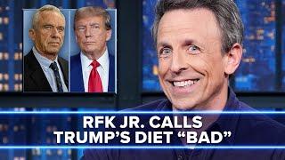 Trump’s Diet Criticized by Robert F. Kennedy Jr.: “The Stuff He Eats Is Really, Like, Bad”