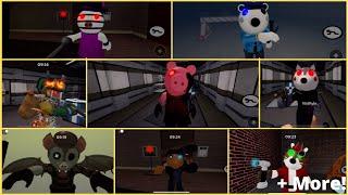 PIGGY: THE FULL GAME (Book 1, 2, Extras) ALL SKINS JUMPSCARES!! (The final ever.)