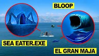 DRONE CATCHES SEA EATER.EXE VS EL GRAN MAJA & GIANT BLOOP IN REAL LIFE!