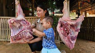 "How to Process Smoked Pork and Preserve It for a Long Time Using Ancient Recipe | Trieu Thi Thuy".