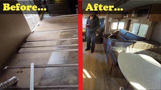 How We Re-Built the Coachmen Ultra-Lite Trailer Floor: Apex Re-Visited