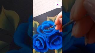 Easy Flower Painting #artvideo #flowerpainting #arttutorial #artwork #viral #wocol