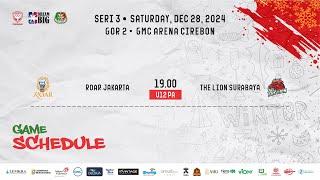 GOR 2 YBA TOURNAMENT WINTER 2024 U16 PA ROAR JAKARTA VS THE LION SURABAYA