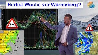 Diese Woche wird herbstlich, dann kommt ein (kurzer) Wärmeberg? Wettervorhersage 30.09.-06.10.2024