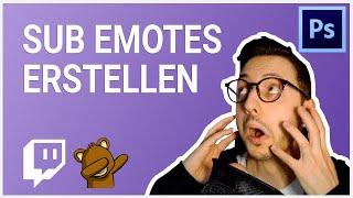 Twitch Sub-Emotes erstellen mit Photoshop