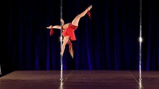 PSO Pole Sports Competition Northeast Boston Level 5 Artistic - Red Shoes by Kate Bush