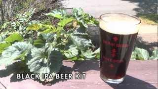 BLACK IPA HOMEBREW BEER KITS