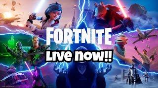 live FORTNITE SATURDAY W/ Viewers .... #RoadTo200k