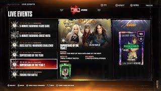 WWE 2K24 Superstars Of The Year 2 MyFACTION Live Event