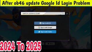 login failed please try logging out first free fire google account 2024|google account login problem