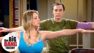 Sheldon and Penny do Yoga | The Big Bang Theory