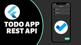 Todo App using Rest API in flutter | Flutter tutorial | Flutter Hindi