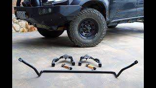 INSTALLING UPPER CONTROL ARMS and SWAY BAR in RG COLORADO / DMAX