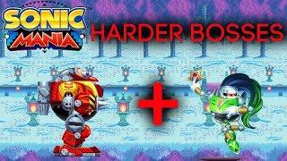 Sonic Mania - Harder Bosses (Deathegg Robot, Heavy Shinobi)