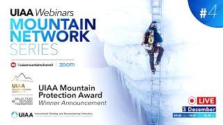 UIAA Mountain Network Series #4 - Mountain Protection Award Ceremony