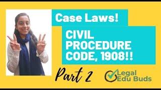 CPC Landmark Judgments | Important cases for Legal Exams | Civil Judge Exam | Civil Procedure Code