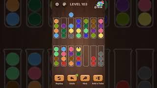 Ball Sort Puzzle: Color Game level 103 |  Mobile Games