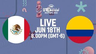 Mexico v Colombia | Full Basketball Game | FIBA U16 Women's AmeriCup 2025