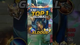 65% Winrate Aldous S36 Build! Mobile Legends #mobilelegends #mlbb #gaming #MLBBCreator