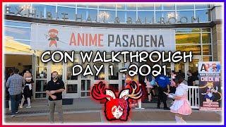 Anime Pasadena Day 1 - Convention Floor Walkthrough