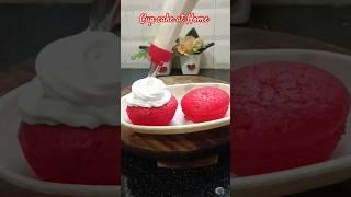 #cupcakedesign#cake #trendingsong#ytshorts #redvelvetcake#cupcake#recipe#cake #homemadecake ASMR#fyp