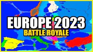 I Forced Europe Into a Battle Royale in the Present Day... (World War Simulator)