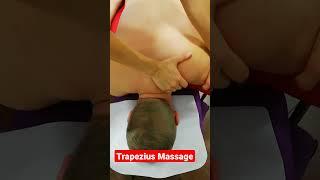 Trapezius Massage #physiotherapie #gesundheit #manuelletherapie #schmerzfrei