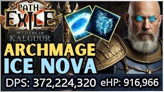 Most Fun Build In Path of Exile! Ice Nova Frost bolts Build in POE 3.25