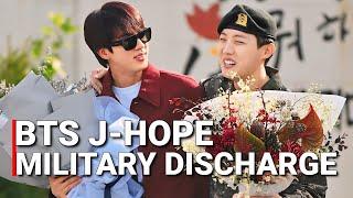 BTS Member Jin Attend Jhope Military Discharge Ceremony | BTS J-hope Military Discharge 2024