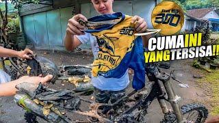 KABAR MOTORKU YG TERBAKAR !!  Apa Aja Yang Tersisa?? Dijual/Dimuseumkan?? (Si Thole)