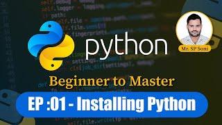 Ep-1, Python Setup in Windows PC