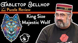 Puzzle Review, King Size Majestic Wolf Puzzle from Unidragon, a high end wooden jigsaw puzzle