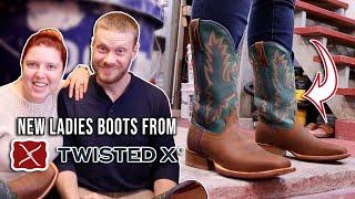 New Women's Twisted X Boots have LOTS OF CUSHION!