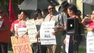 Organizers and others prepare for Saturday anti-Trump protests
