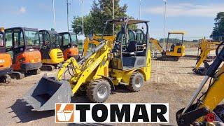 MANITECH MTECH 17 2021 tel. +48 575 316 333 mini front loader przegubowa miniładowarka czołowa