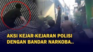 Detik-Detik Polisi Gerebek Sarang Narkoba di Kampung Bahari!