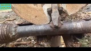 Dangerous Homemade sawing machine || BIJOY DADA