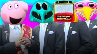 Peppa Pig & Coach Pickles & Bus Eater & Opila Bird -  Coffin Dance Song Meme (Cover)