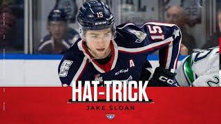 WHL Hat-Tricks - Jake Sloan