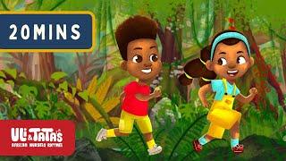 Uli & Tata's African Nursery Rhymes  | 20-Min Compilation | Full Episodes