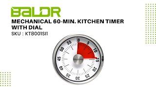 BALDR Mechanical Countdown Kitchen Timer