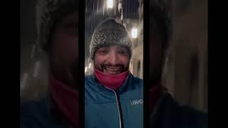 Running in the cold -2212.01.2023 Tashkent #shavkatmusinov #coldrun