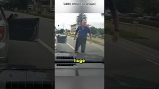Road Raging Driver Gets Angry Over Honk!