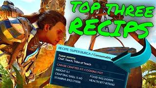 How To Make The TOP 3 RECIPES IN Ark Survival Ascended!!! Overpowered Stats Recipes!!!