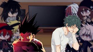 𝑀𝐻𝐴 𝑟𝑒𝑎𝑐𝑡 𝑡𝑜 𝑑𝑒𝑘𝑢’𝑠 𝑝𝑎𝑠𝑡 𝑎𝑠 𝑔𝑜𝑛 | MHA x HXH | gachaclub | slight bkdk