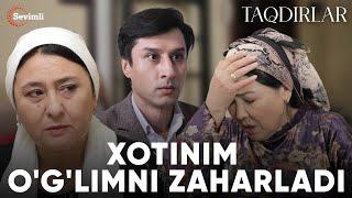 TAQDIRLAR -XOTINIM  O'G'LIMNI ZAHARLADI