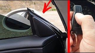 How to Adjust Automatic Folding of Side Mirrors on Mercedes CLS, W211, W219