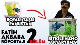 BİR BETTA BALIĞININ HAYATTA KALMA HİKAYESİ | Acemi Akvarist Fatih Akbaba Röportajı 2. Bölüm :D