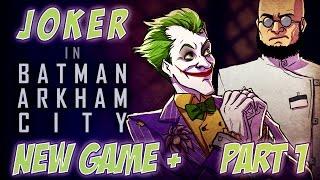 Arkham City New Game + as Joker (MESH SWAP) part 1